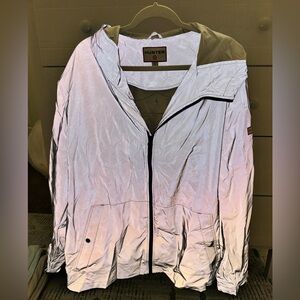 HUNTER x TARGET COLLAB REFLECTIVE RAIN JACKET XL